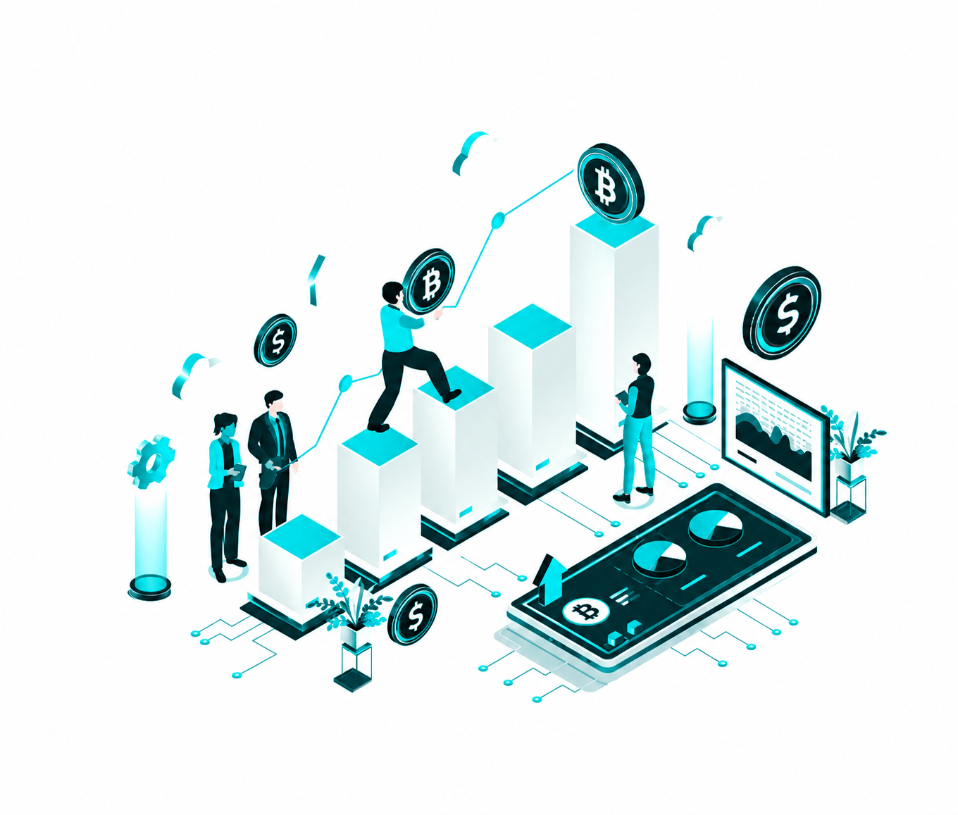 Students learning online with SuuqCrypto